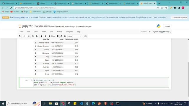 PandasAI - The Generative AI Python Library | Chat with Dataframes смотреть онлайн