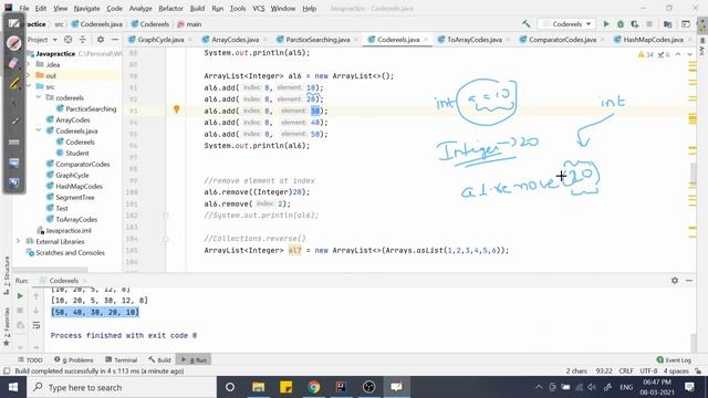 Data structures & Algorithms(Telugu) - 6.1 ArrayList (Java Collections) смотреть онлайн