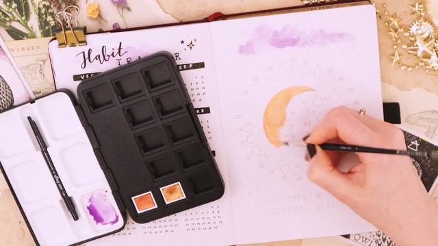 ? FEBRUARY 2020 BULLET JOURNAL ? MAGIC FORTUNE TELLER ? || TristArtist смотреть онлайн