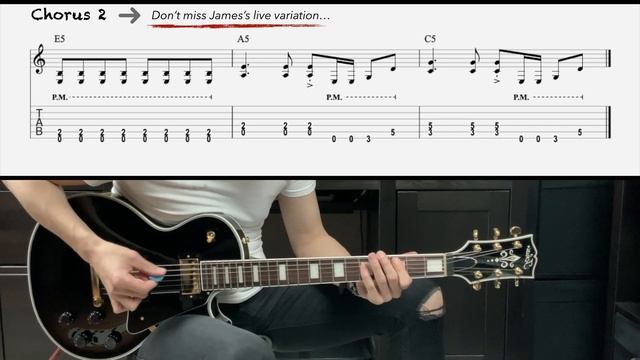 METALLICA - FADE TO BLACK (Guitar cover with TAB | Lesson) смотреть онлайн