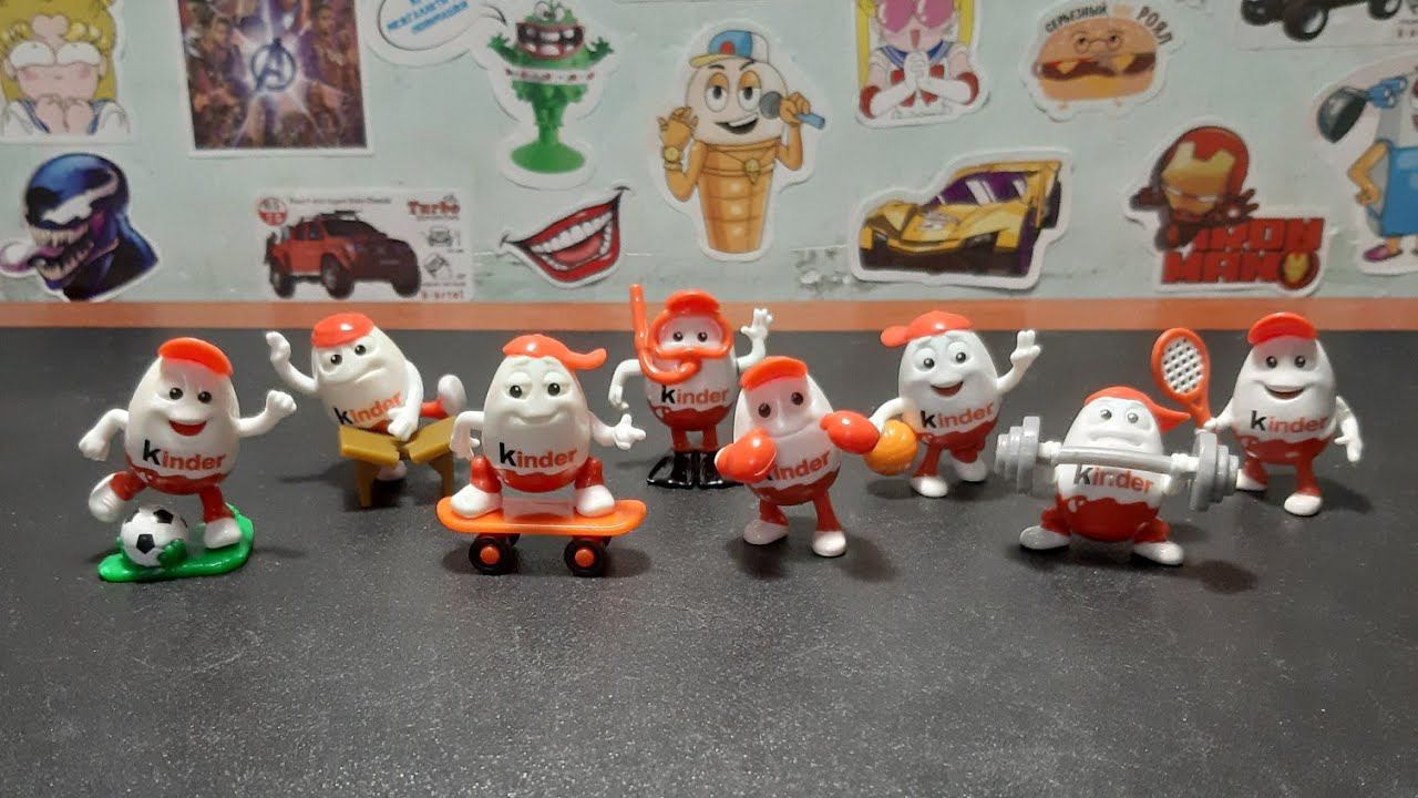 КИНДЕРИНО-СПОРТ / Обзор раритетной коллекции 2013-2014 годов! смотреть онлайн