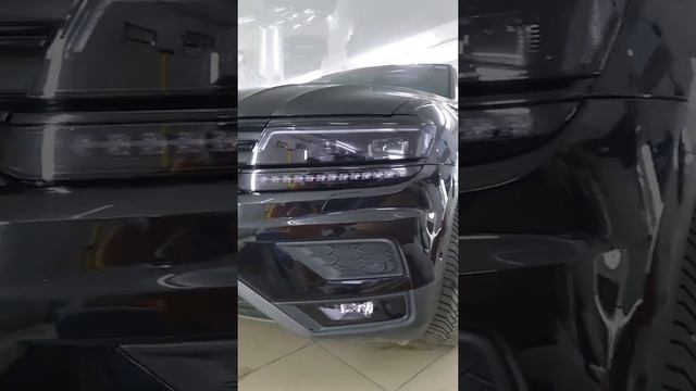 VW Tiguan - шумоизоляция салона, перетяжка потолка, покраска пластика в салоне, антихром смотреть онлайн