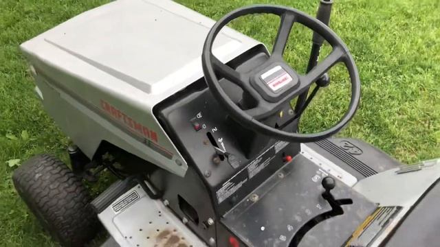 1990’s Craftsman Lawn Tractor 12.5hp 42” Deck смотреть онлайн