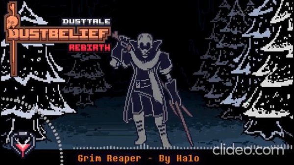 Dusttale : Dustbelief : REBIRTH // Grim Reaper By Halo