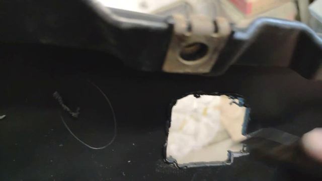 Как сделать отверстия в бампере под омыватели фар за 20 минут. смотреть онлайн