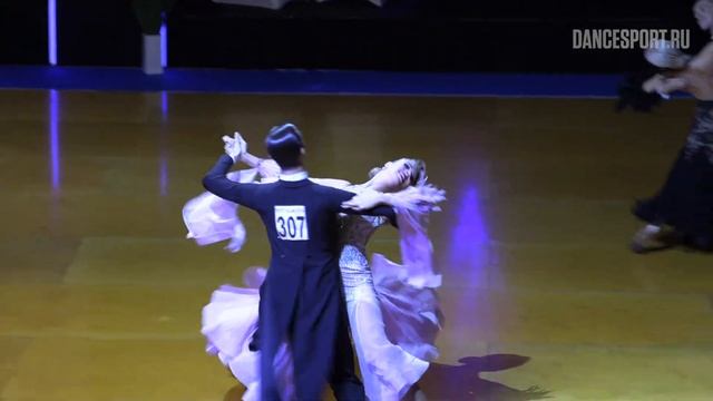 Marco Bodini - Kristina Charitonovaite ITA, Slow Foxtrot | 2018 WDSF World Open Standard смотреть онлайн