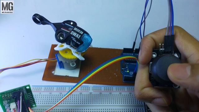 28BYJ-48 Stepper Motor Control with Joystick Using Arduino смотреть онлайн