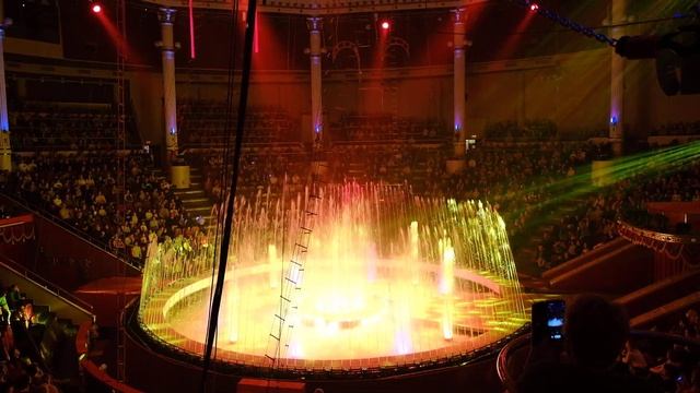 Цирк НИКУЛИНА на Цветном бульваре 1.7 Акварель Акробаты Фонтаны смотреть онлайн