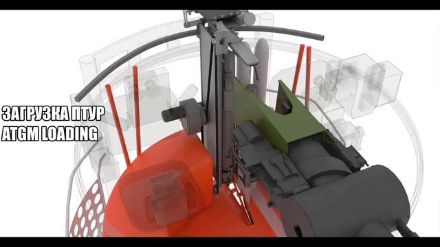 Механизм Заряжания БМП-3 BMP-3 Autoloader смотреть онлайн