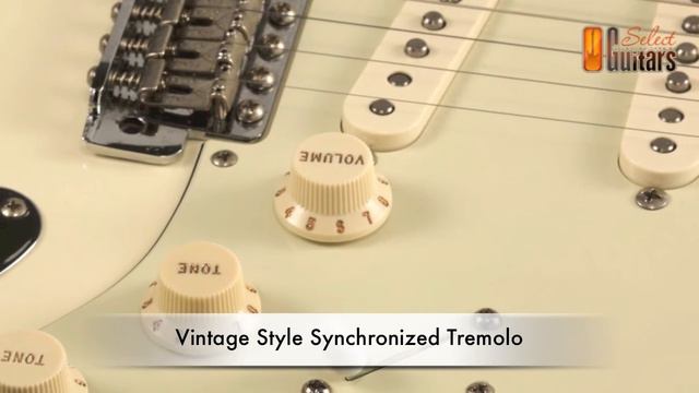 Selectguitars - 1999 Fender Stratocaster '62 Reissue Olympic White смотреть онлайн