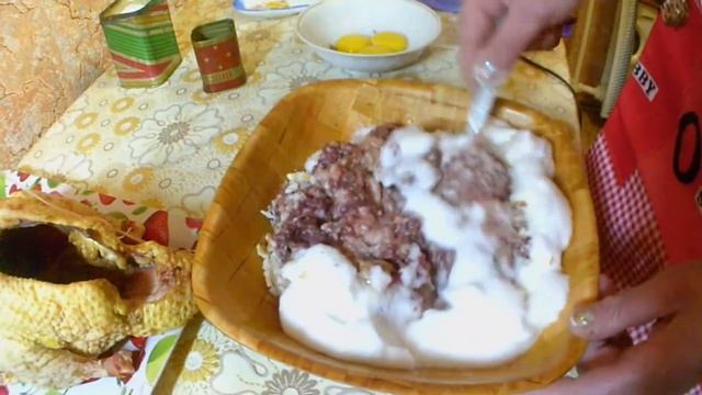 ?УТКА?НАПОЛНЕННАЯ?ПОТРОХАМИ?И ФАРШЕМ?️!?!?! смотреть онлайн