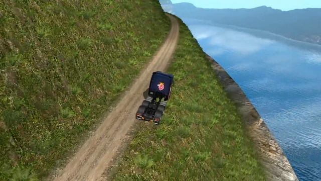 КУПИЛ АВТОПОЕЗД И ОТПРАВИЛСЯ НА БЕЗДОРОЖЬЕ - EURO TRUCK SIMULATOR 2 смотреть онлайн