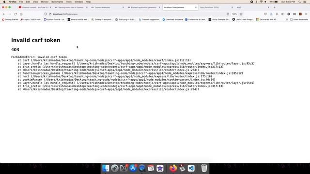 How CSRF token protects your web app смотреть онлайн