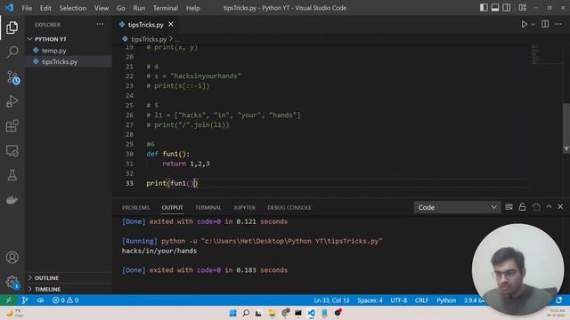 9 Python Programming Tips & Tricks | Useful & Fun to know смотреть онлайн
