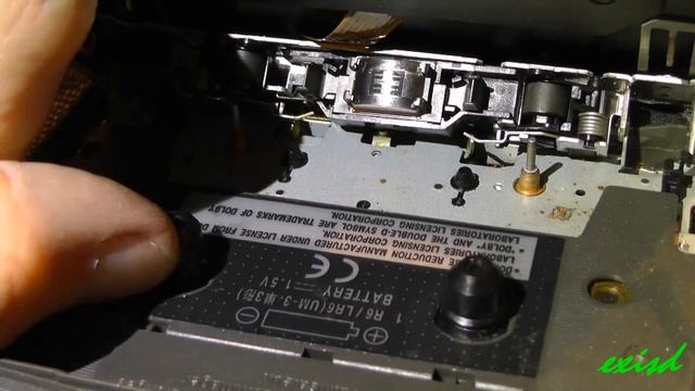 Panasonic RQ-X05 walkman repair javítás смотреть онлайн