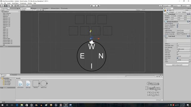 Unity 5 - How to Make a Game Like Word Cookie - 02 смотреть онлайн