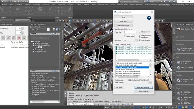 FARO Point Cloud to ACAD Plant 3D Modeling смотреть онлайн