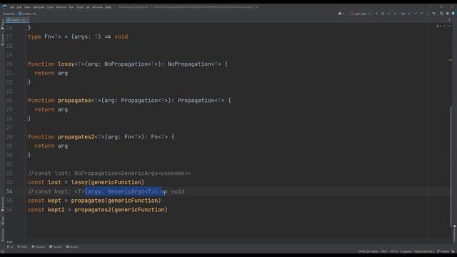 Is TypeScript bugged? - Problems with type propagation смотреть онлайн