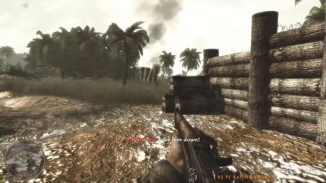 Call of Duty: World At War Walkthrough Gameplay Part 2- Mission 2- Little Resistance (PC) смотреть онлайн