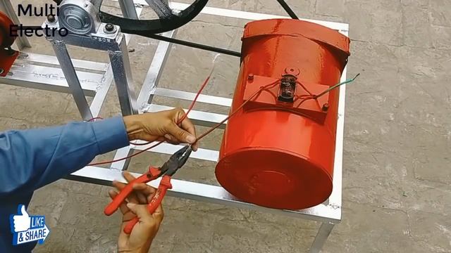 New Experiment Of Making Free Energy Generator 230V Self Running Generator - 2021