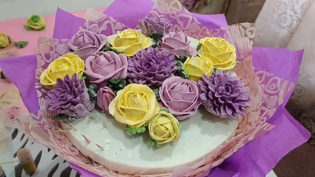 Букет из зефирных цветов смотреть онлайн