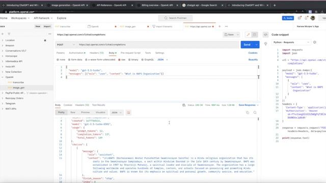 ChatGPT API смотреть онлайн