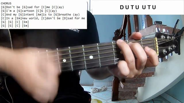 Gorillaz - Skinny Ape | Guitar Tutorial смотреть онлайн