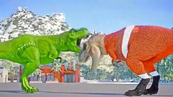 Choose The Right Gift Box Run Game With Elephant Cow Gorilla Buffalo Pig Trex Wild Animals Games