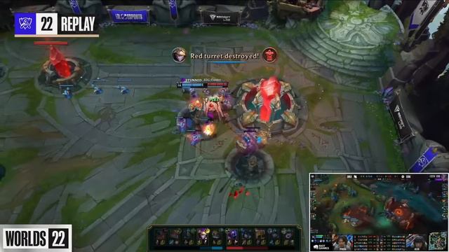 Deft reaction to 0.01s Inhibitor Respawn vs EDG #lpl смотреть онлайн