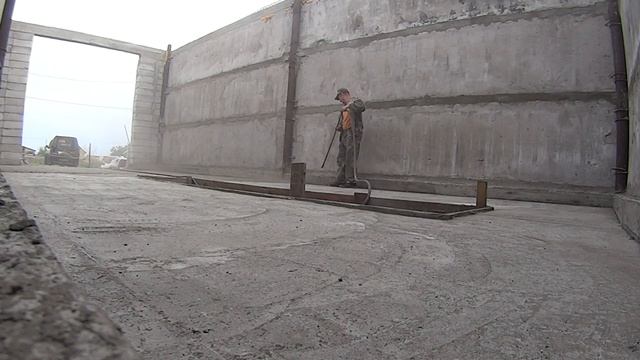 Как построить большой и недорогой гараж для техники! Часть№2