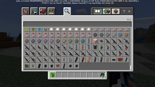 (MCBE 1.17) СКАЧАТЬ NEW MODS 3D GUNS 3Д ОРУЖИЕ С РЕАЛИСТИЧНОЙ АНИМАЦИЕЙ ДЛЯ МАЙНКРАФТ БЕДРОК смотреть онлайн