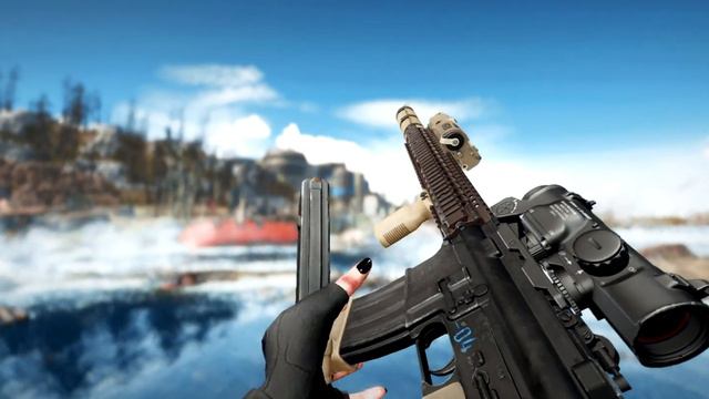 Fallout 4 MK18 CQBR смотреть онлайн