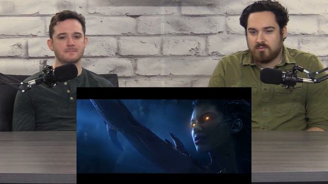 StarCraft 2 Zeratul VS Kerrigan Cinematic - Actors React смотреть онлайн