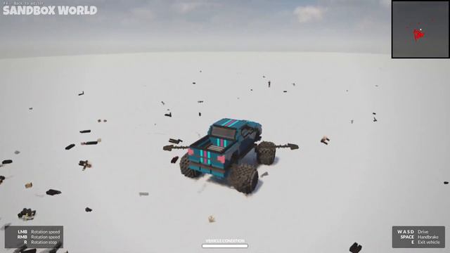 Spinner Monster Truck vs Zombies Swarm | Teardown Gameplay смотреть онлайн