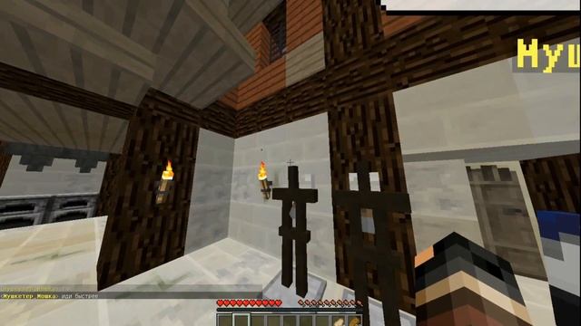 ОГРОМНЫЙ ДЖАГЕРНАУТ! ЖИЗНЬ МУШКЕТЁРОВ В МАЙНКРАФТ #1! смотреть онлайн