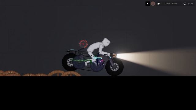 2 Speed, 2 Cylinder Motorcycle. (People Playground) смотреть онлайн