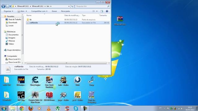 Como baixar e instalar Minecraft 1.6.1 de Graça. (CavalinhoS) смотреть онлайн