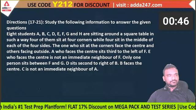 IBPS RRB PO/CLERK 2022 REASONING Model Question Paper Discussion. | DAY-11 ADDA247 Telugu смотреть онлайн