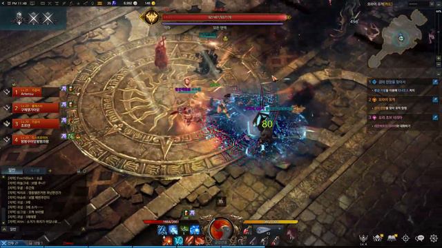 Lost Ark CBT3 Souls Master lvl 20 dungeon boss fight смотреть онлайн