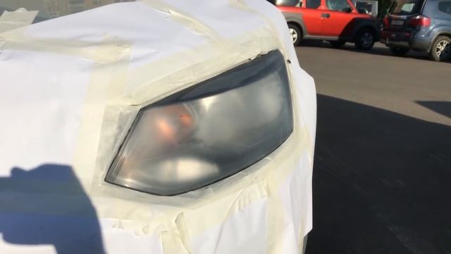 Быстрое восстановление фар в домашних условиях смотреть онлайн