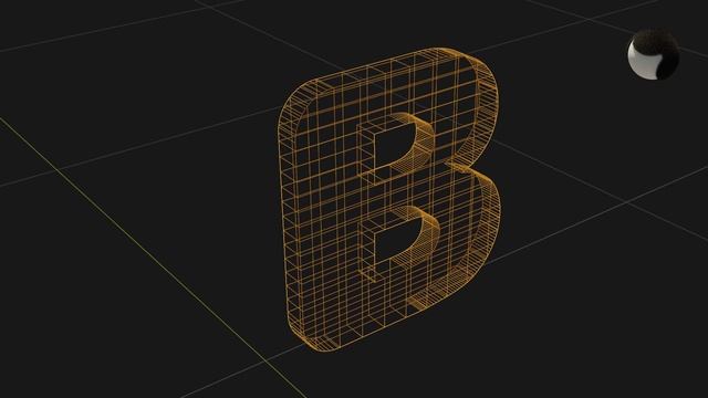 Text edge beveling in Geometry Nodes - Blender смотреть онлайн