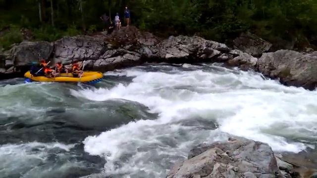 2017. 06. Река Казыр. Покатушки. Риверборд, вейк, каяки, рафт, катамараны. смотреть онлайн
