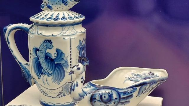 Синяя сказка - ГЖЕЛЬ. Челябинский краеведческий музей. 12. 11. 23 г.. смотреть онлайн