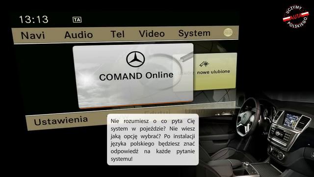 MERCEDES COMAND ONLINE NTG 4.5 POLSKI LEKTOR смотреть онлайн
