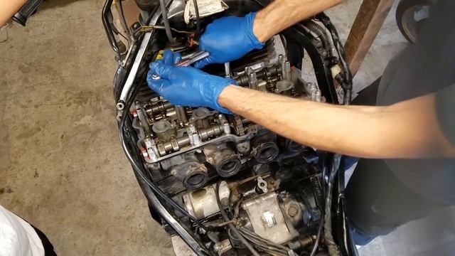 1997 Suzuki Katana 600 Restoration - Part 1 - Top End