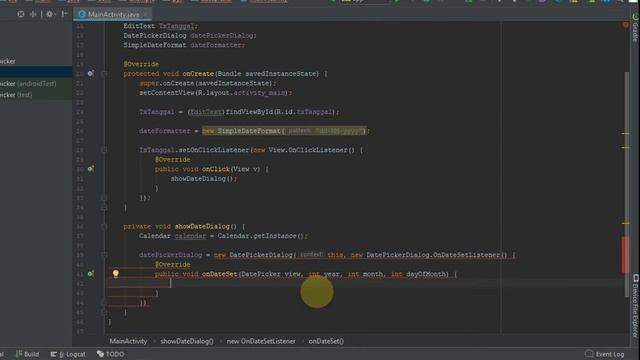 Cara Membuat DatePicker Dialog di Android Studio смотреть онлайн