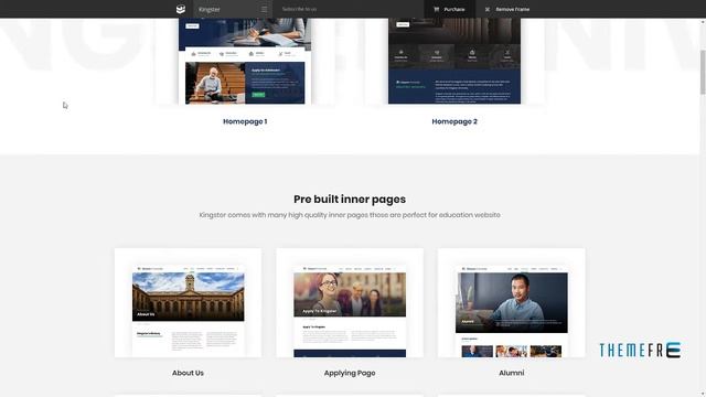 Kingster - Education WordPress Theme For University, College and Scho смотреть онлайн