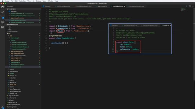 08-Create an Angular service with Injectable decorator to retrieve data смотреть онлайн