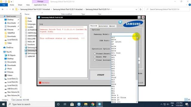 New 2021 Samsung Unlock Tool V2.20.11.4 Cracked | FREE смотреть онлайн