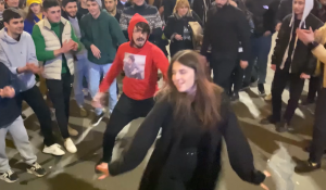 Джинвело 2023 Лезгинка Девушки Танцуют Бомба В Тбилиси Acharuli Руставели Чеченская Jinvelo ALISHKA